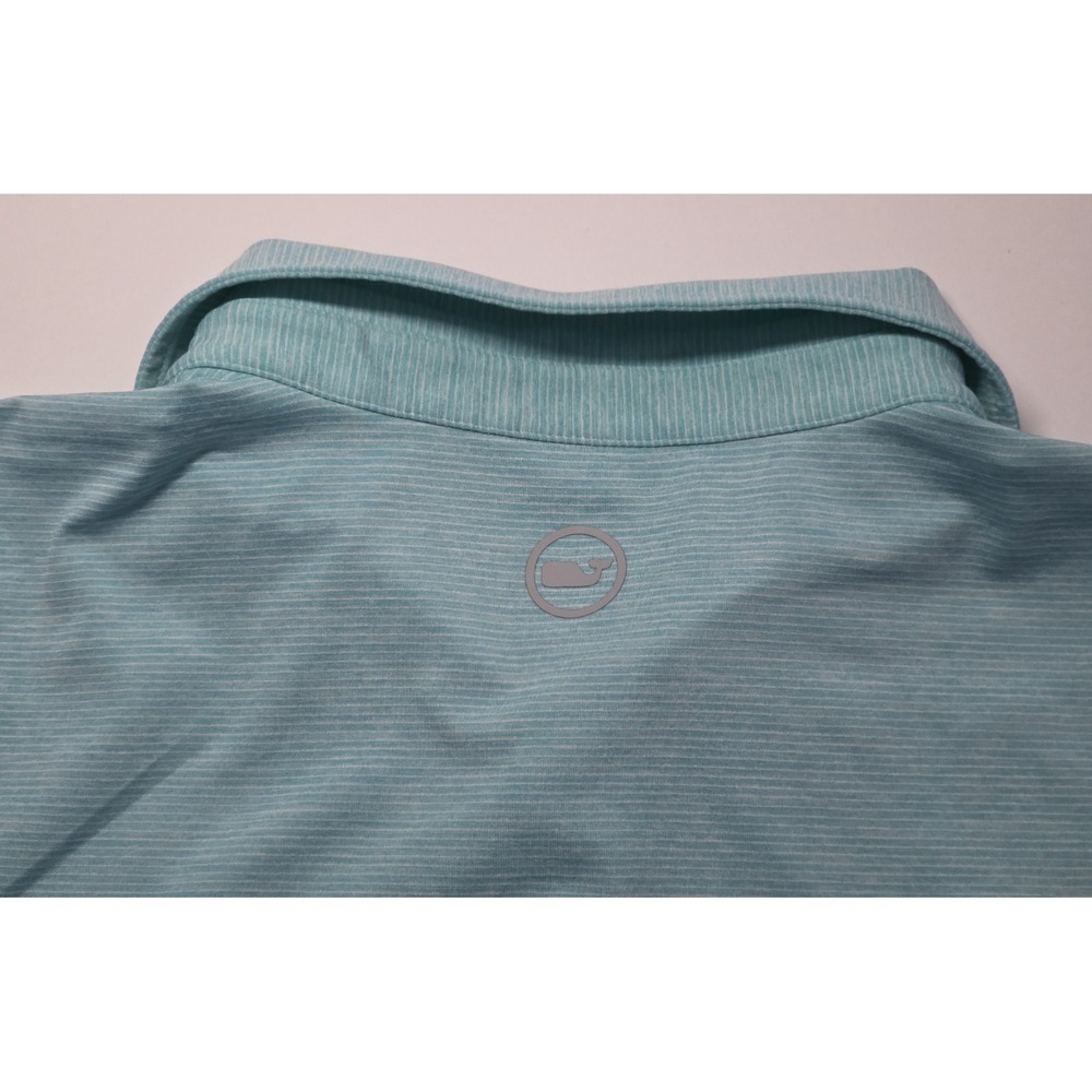 Vineyard Vines Mens Size‎ L Green Short Sleeve Polo Shirt - Picture 9 of 9